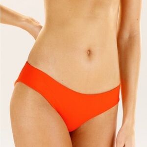 OOKIOH Women's Orange Bikini Bottom